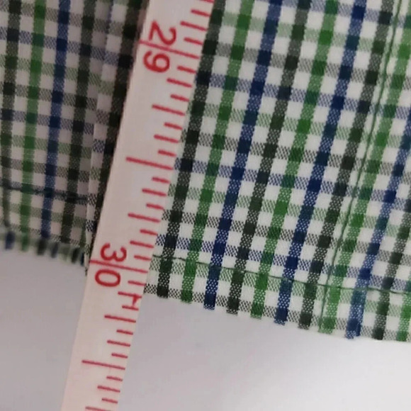 Men's IZOD XL Extra Large Long Sleeve Non-Iron Stretch‎ Button Down Shirt Green - Picture 11 of 12